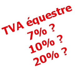 TVA équestre 20 pourcent