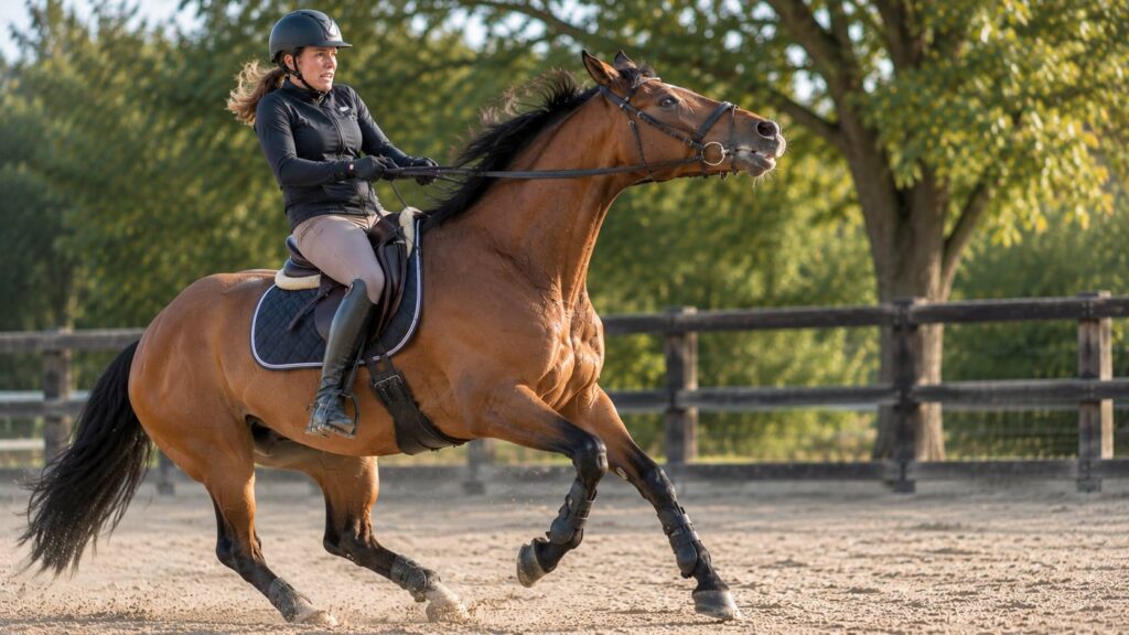 Pourquoi un cheval devient difficile à monter : les premiers changements de comportement d'un cheval sous la selle sont souvent discrets avant de devenir plus visibles au fil des séances.